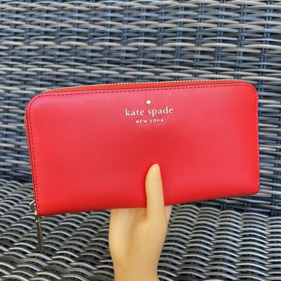 kate spade Handbags - Kate Spade Staci Large Continental Wallet Gazpacho